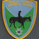 Seward County Sheriff Nebraska Mounted Posse Police Patch