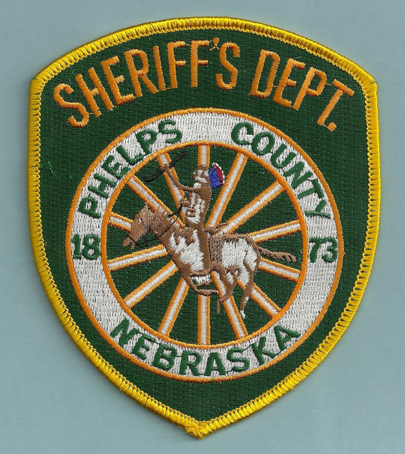 Phelps County Sheriff Nebraska Police Patch