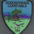 Goodsprings Constable Nevada Police Patch