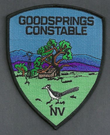 Goodsprings Constable Nevada Police Patch