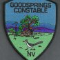 Goodsprings Constable Nevada Police Patch