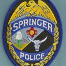 Springer New Mexico Police Patch