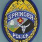 Springer New Mexico Police Patch
