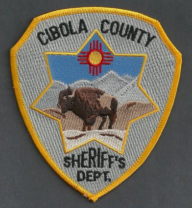 Cibola County Sheriff New Mexico Police Patch