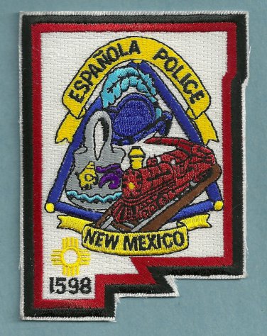Espanola New Mexico Police Patch