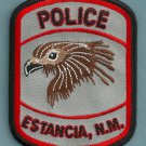 Estancia New Mexico Police Patch