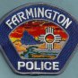 Farmington New Mexico Police Patch