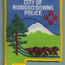 Ruidoso Downs New Mexico Police Patch