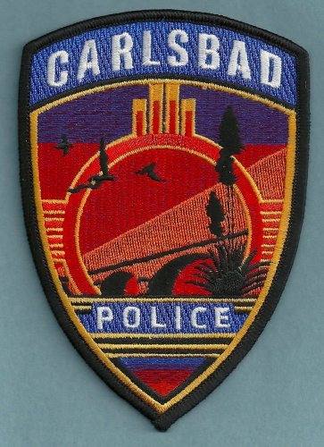 Carlsbad New Mexico Police Patch