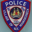 Mamaroneck New York Police Patch