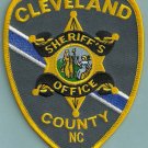 Cleveland County Sheriff North Carolina Police Patch
