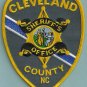 Cleveland County Sheriff North Carolina Police Patch