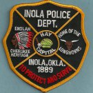 Inola Oklahoma Police Patch