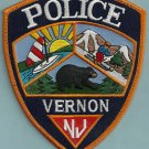 Vernon New Jersey Police Patch