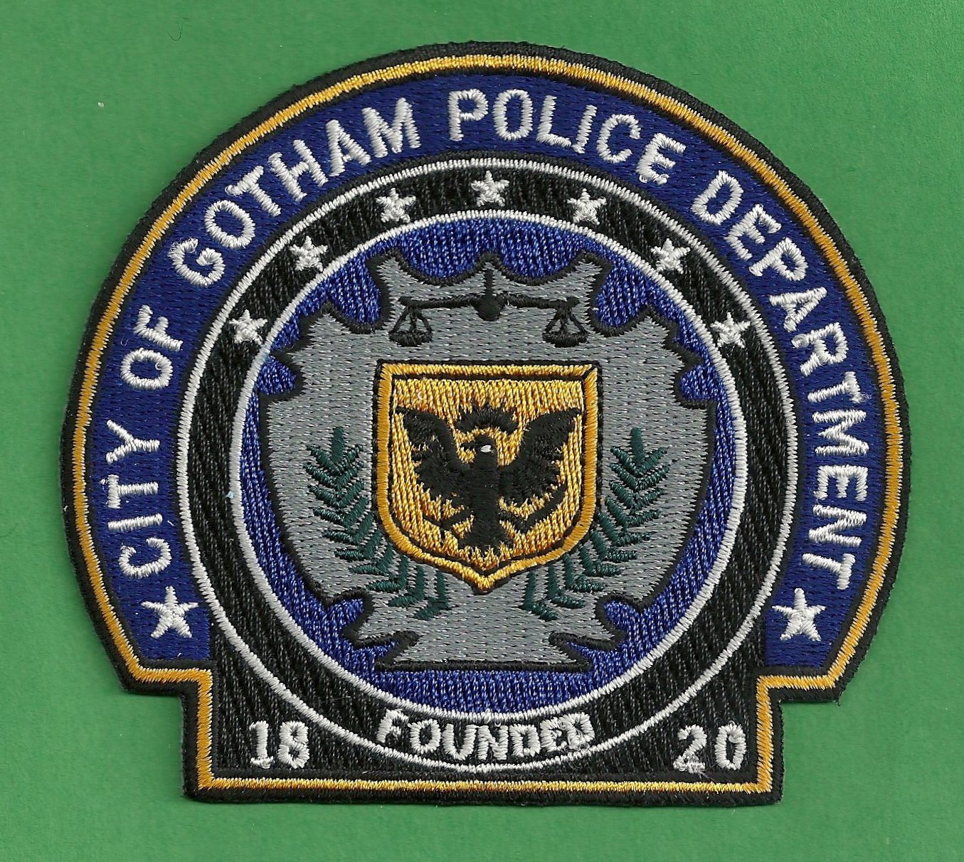 Gotham City Police Patch Batman