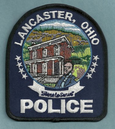 Lancaster Ohio Police Patch