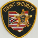 Ohio State Sheriff Court Security Police Patch
