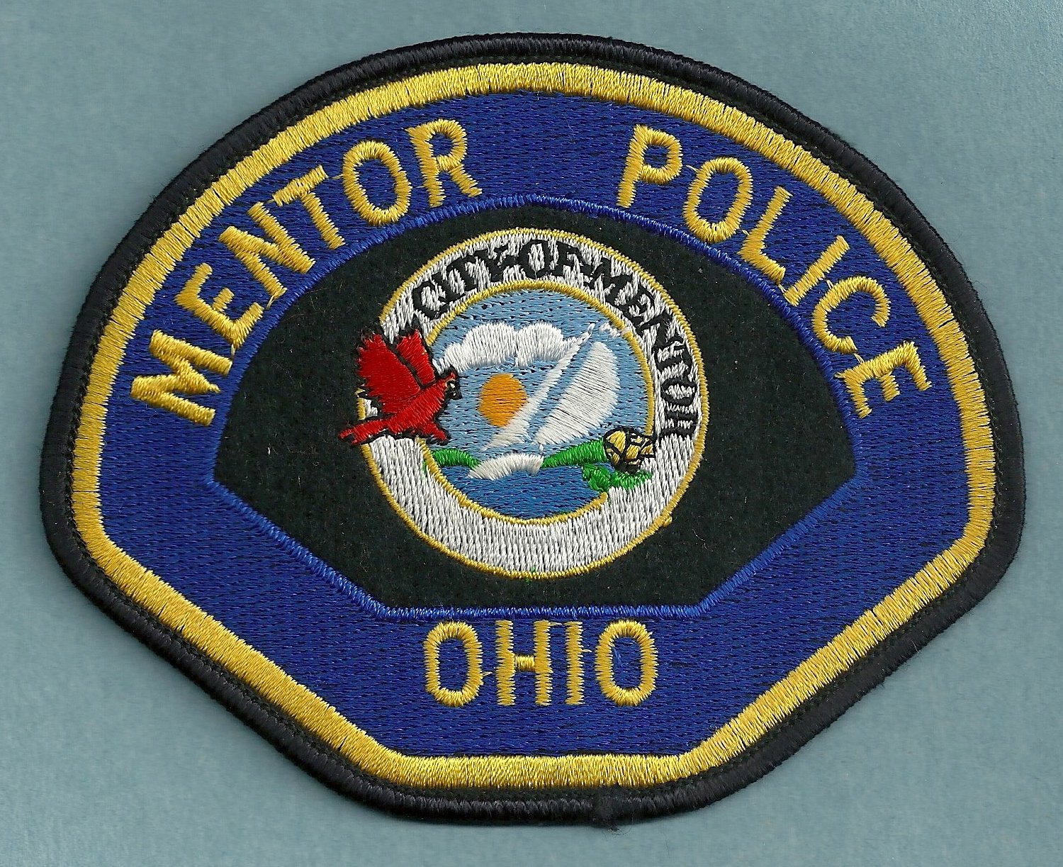 Mentor Ohio Police Patch