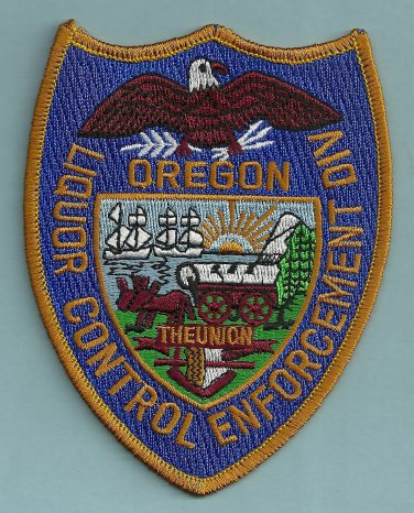 Oregon Liquor Control Enforcement Police Patch