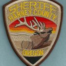 Harney County Sheriff Oregon Police Patch