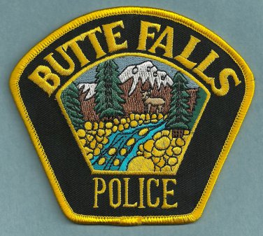 Butte Falls Oregon Police Patch