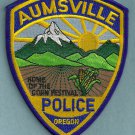 Aumsville Oregon Police Patch