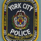York City Pennsylvania Police Patch
