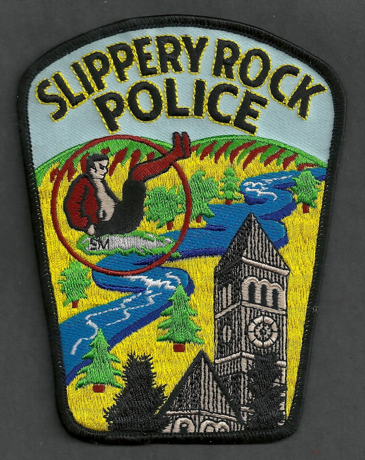 Slippery Rock Pennsylvania Police Patch