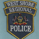 West Shore Regional Pennsylvania Police Patch