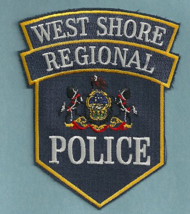 West Shore Regional Pennsylvania Police Patch
