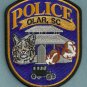 Olar South Carolina Police Patch