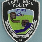 Fort Mill South Carolina Police Patch