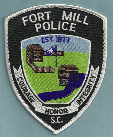 Fort Mill South Carolina Police Patch