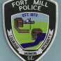Fort Mill South Carolina Police Patch