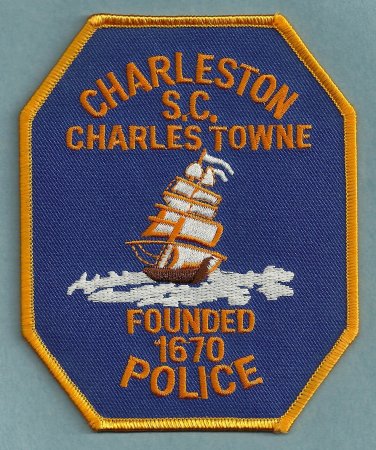 Charleston South Carolina Police Patch