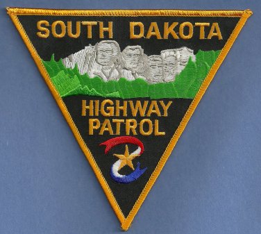 South Dakota Highway Patrol Police Patch Mount Rushmore