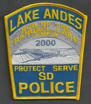 Lake Andes South Dakota Police Patch
