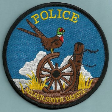 Miller South Dakota Police Patch