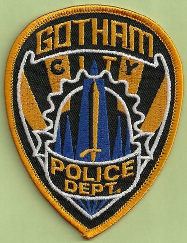 Gotham City Police Patch Batman