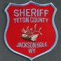 Teton County Sheriff Wyoming Police Patch