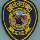 Cody Wyoming Police Patch