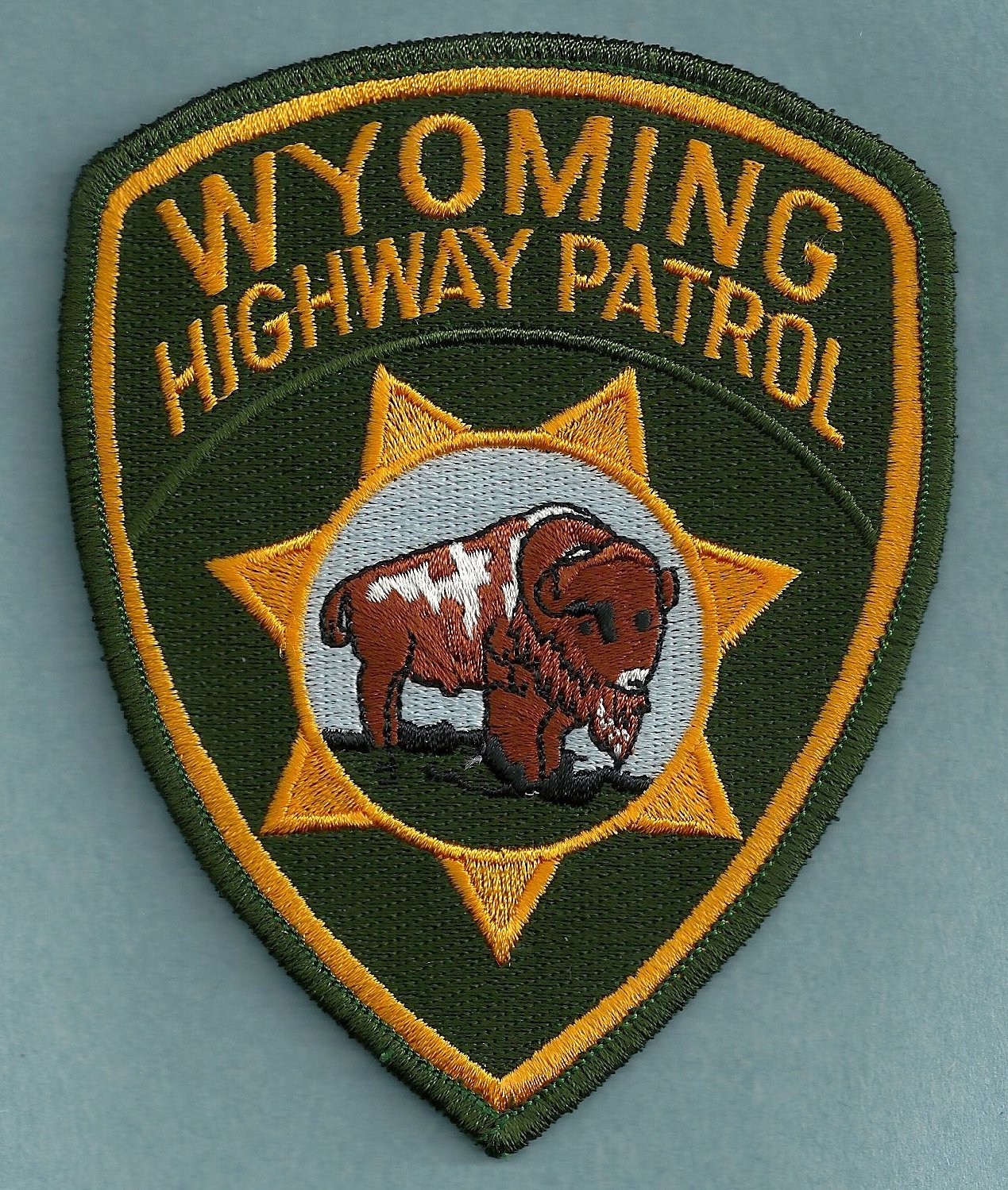 Wyoming Highway Patrol Police Patch