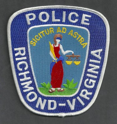 Richmond Virginia Police Patch Capital City