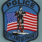 Rutland Vermont Police Patch