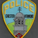 Chester Vermont Police Patch