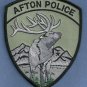 Afton Wyoming Police Patch