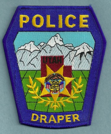 Draper Utah Police Patch
