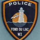 Fond Du Lac Wisconsin Police Patch