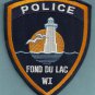 Fond Du Lac Wisconsin Police Patch