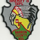Barron County Sheriff Wisconsin Police Patch